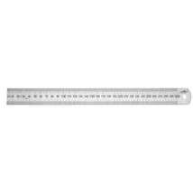 Hajlékony acélvonalzó, rozsdamentes, EG oszt.pont. II. 150 x 13 x 0.5 mm