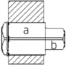 Kalibráló négyszög összekötő az alábbi eszköz számára: 734/40 | 734/80 | 734/100 L.52,2mm