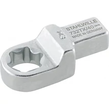 TORX® rátűző szerszám, rátűzőszerszám-befogó: belső négyszög 14x18