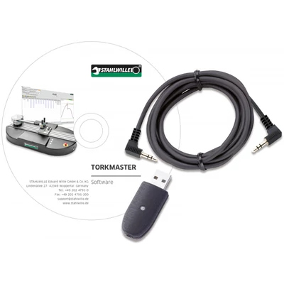 USB-adapter csatlakozókábellel, Torkmaster szoftverrel